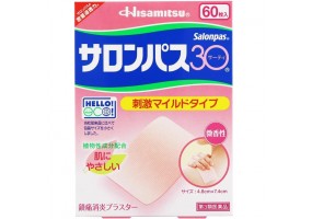 샤론파스(사론파스) 30 일본국민파스 효과보장 60매입
