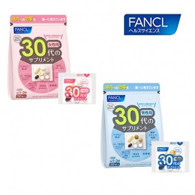 [FANCL] 성별,연령별 종합서플리먼트 30대 10~30일분