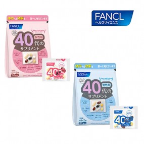 [FANCL] 성별,연령별 종합서플리먼트 40대 10~30일분