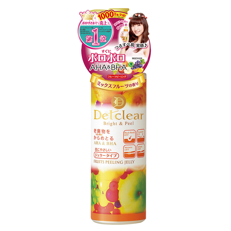 데트클리어 브라이트 & 필 필링 제리 (혼합 과일의 향기) 180ml