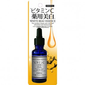 재팬 걸즈 화이트 퓨어 뷰 에센스 비타민 C 약용 미백 25ml