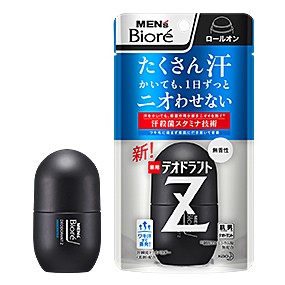 비오레 남성 데오드란트 Z 롤온 아쿠아 시트러스 향 55ml