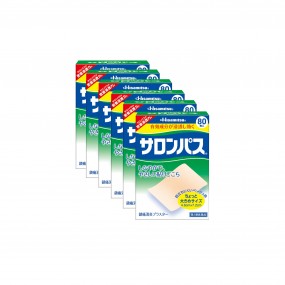 샤론파스(사론파스) 일본국민파스 효과보장80매입 6개세트