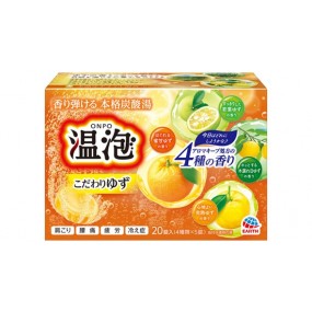 온포 탄산 입욕제 유자향 20정