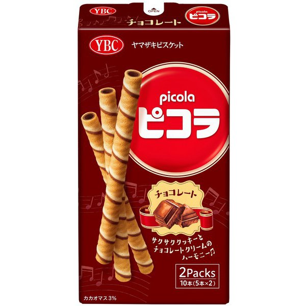 야마자키 비스킷 피콜라 초콜릿 10개 [롤 쿠키]