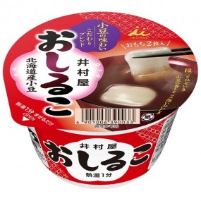 이무라야 컵 오시루코 떡 팥죽