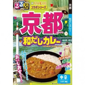 하치식품 루루부 ×HACHI 콜라보 교토 일본다시 카레 중간매운맛 180g