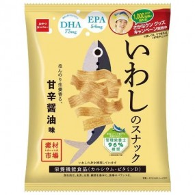 오야츠컴퍼니 소재시장 정어리 스낵 은은한 생강향 달콤짭짤 간장맛 61g