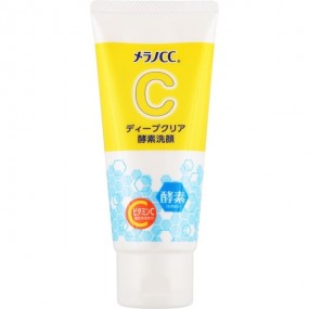 로토 ROHTO 멜라노CC 딥 클리어 효소 세안제 130g