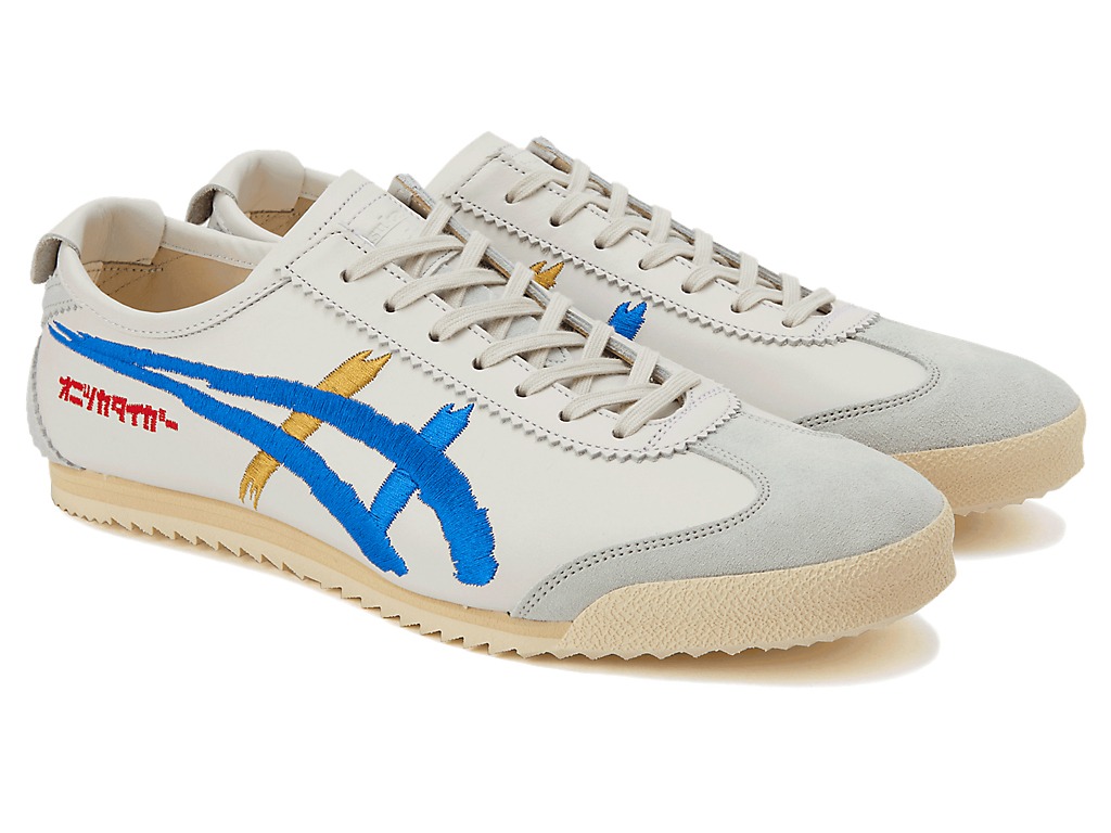 Onitsuka Tiger 오니즈카 타이거 NIPPON MADE 멕시코66 디럭스 화이트/디렉투아르 블루 MEN